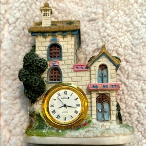 Home Decor Clock with Multicolor Design
